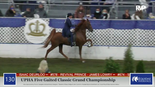 2020 AR - Class 130 UPHA Five Gaited ...