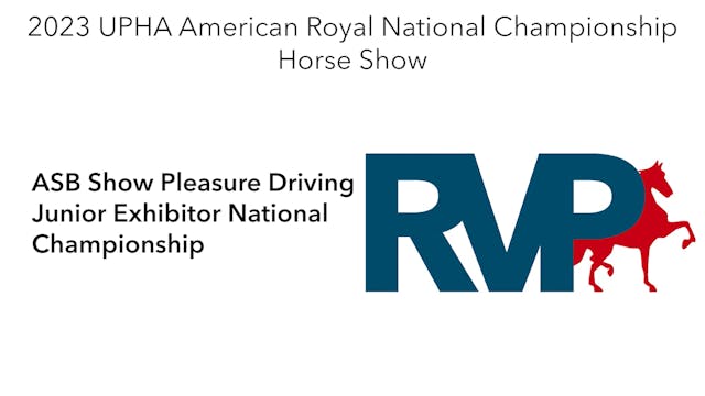 AR23 - Class 165 - ASB Show Pleasure ...