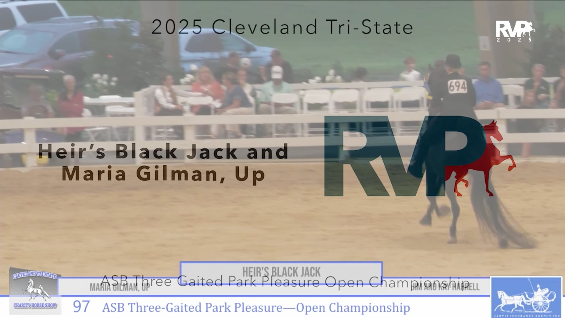 CTS25 - Class 97 - Heir's Black Jack and Maria Gilman, Up