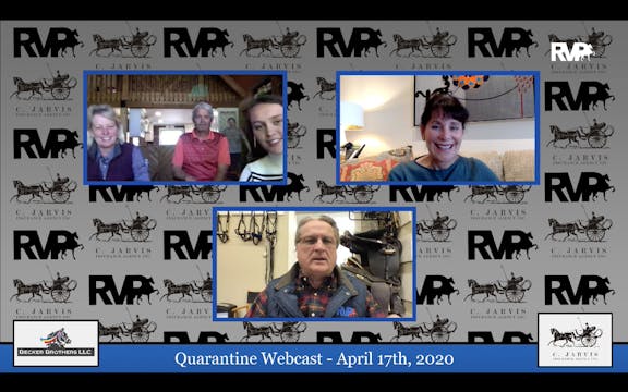 Quarantine Webcast - April 17 - Day 8