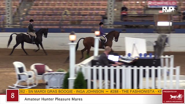 2020 JMHS - Class 8 Amateur Hunter Pl...