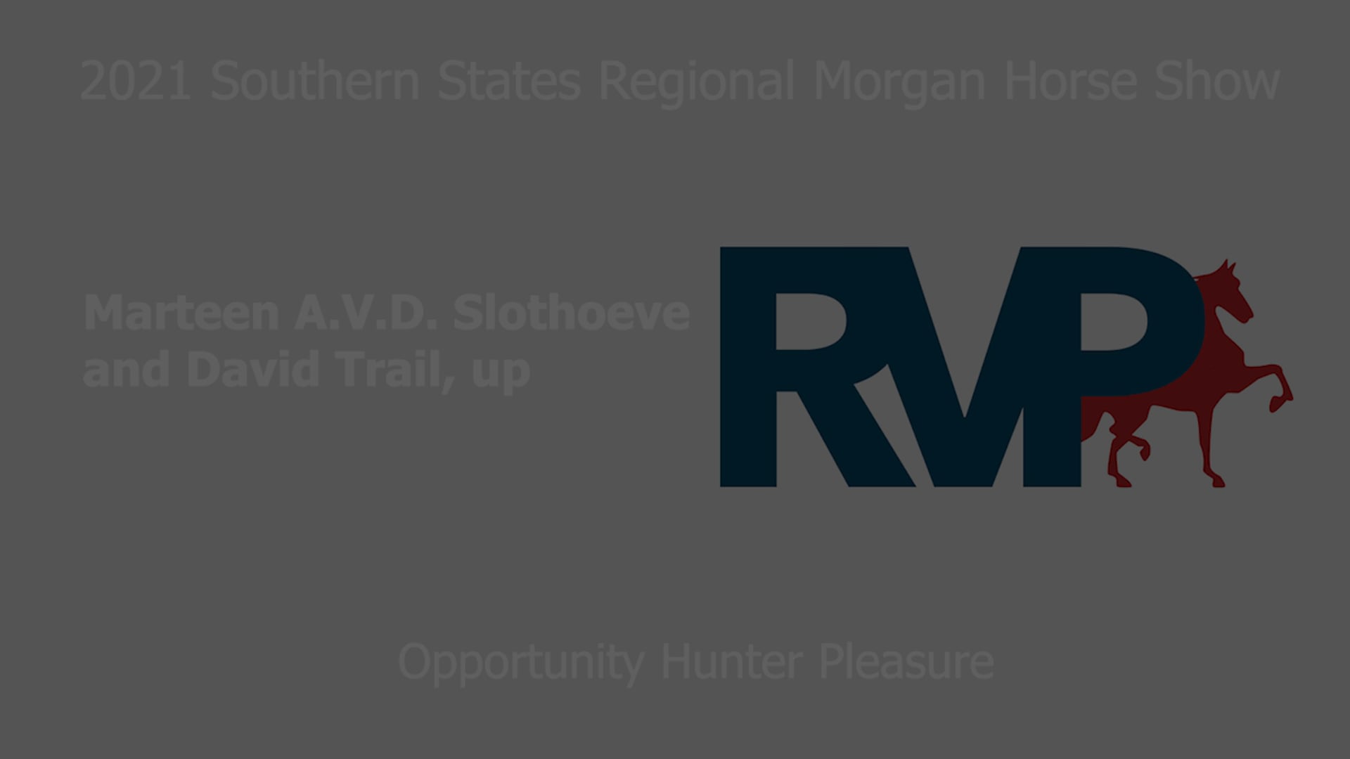 SS21 - Class 53 - Marteen A.V.D. Slothoeve and David Trail, up