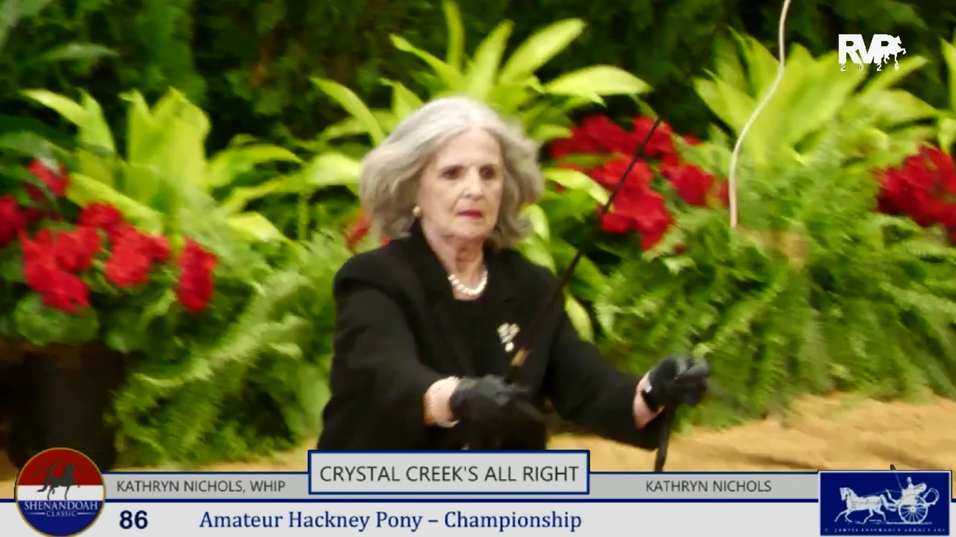 SC25 - Class 86 - Crystal Creek's All Right and Kathryn Nichols, Whip