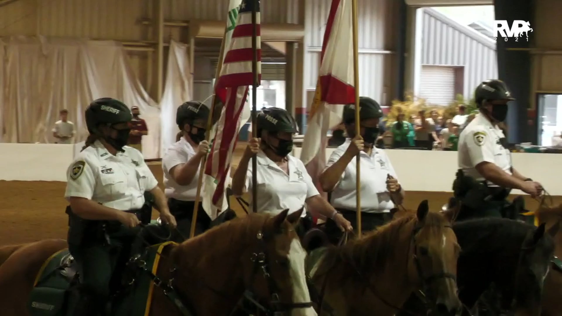 GASP21 - Saturday Evening National 
Anthem & Hillsborough County Sheriff's Office Posse 
Presentation