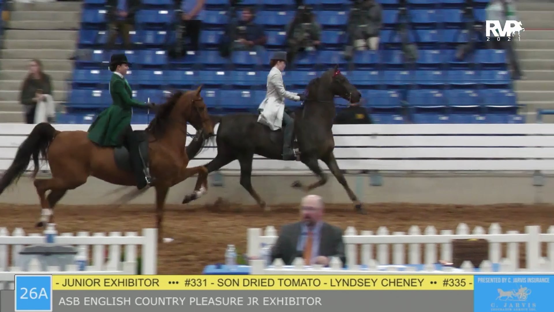 SSSF21 - Class 26A - ASB English Country Pleasure Junior Exhibitor