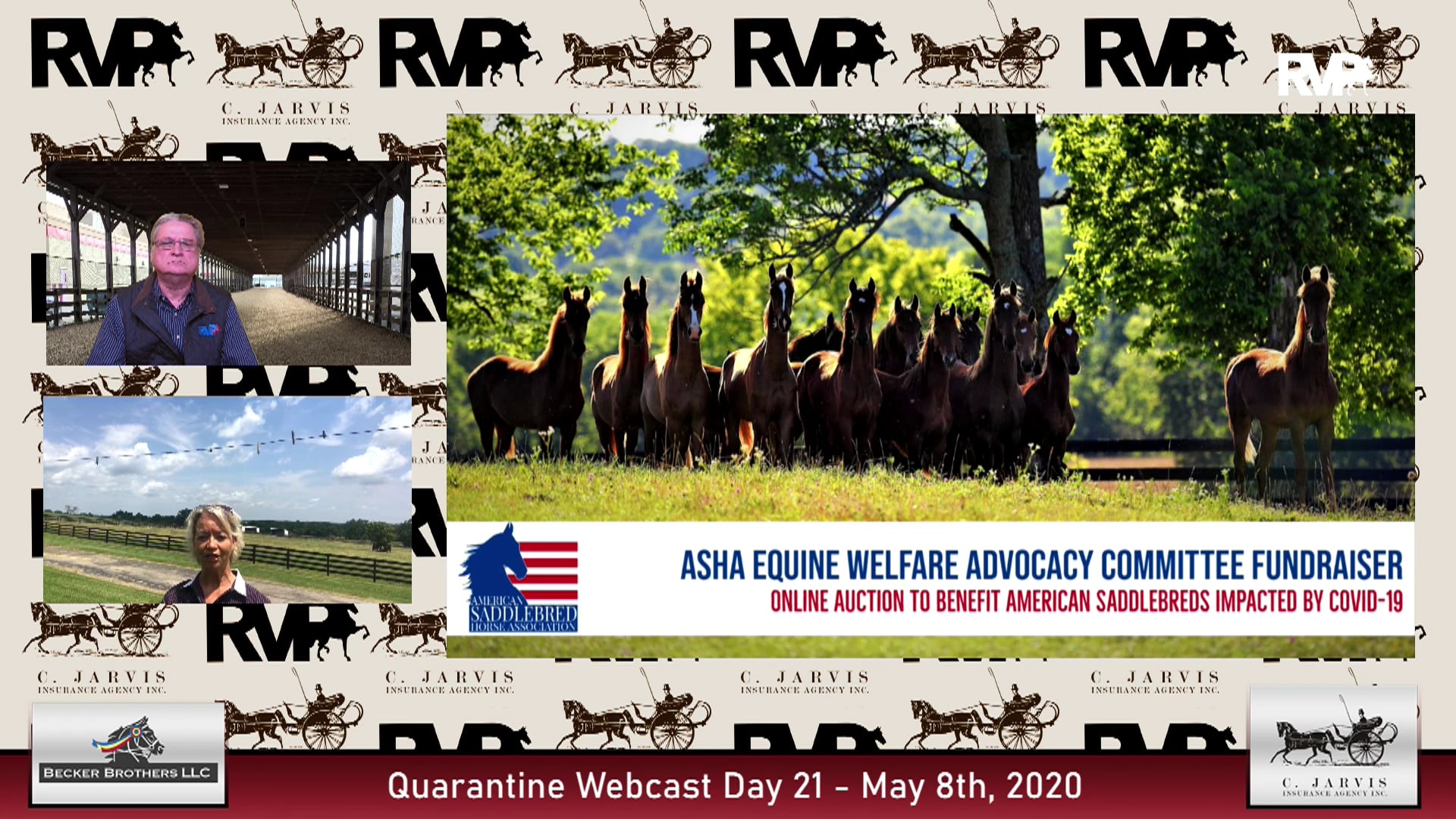 Quarantine Webcast - May 8 - Day 21