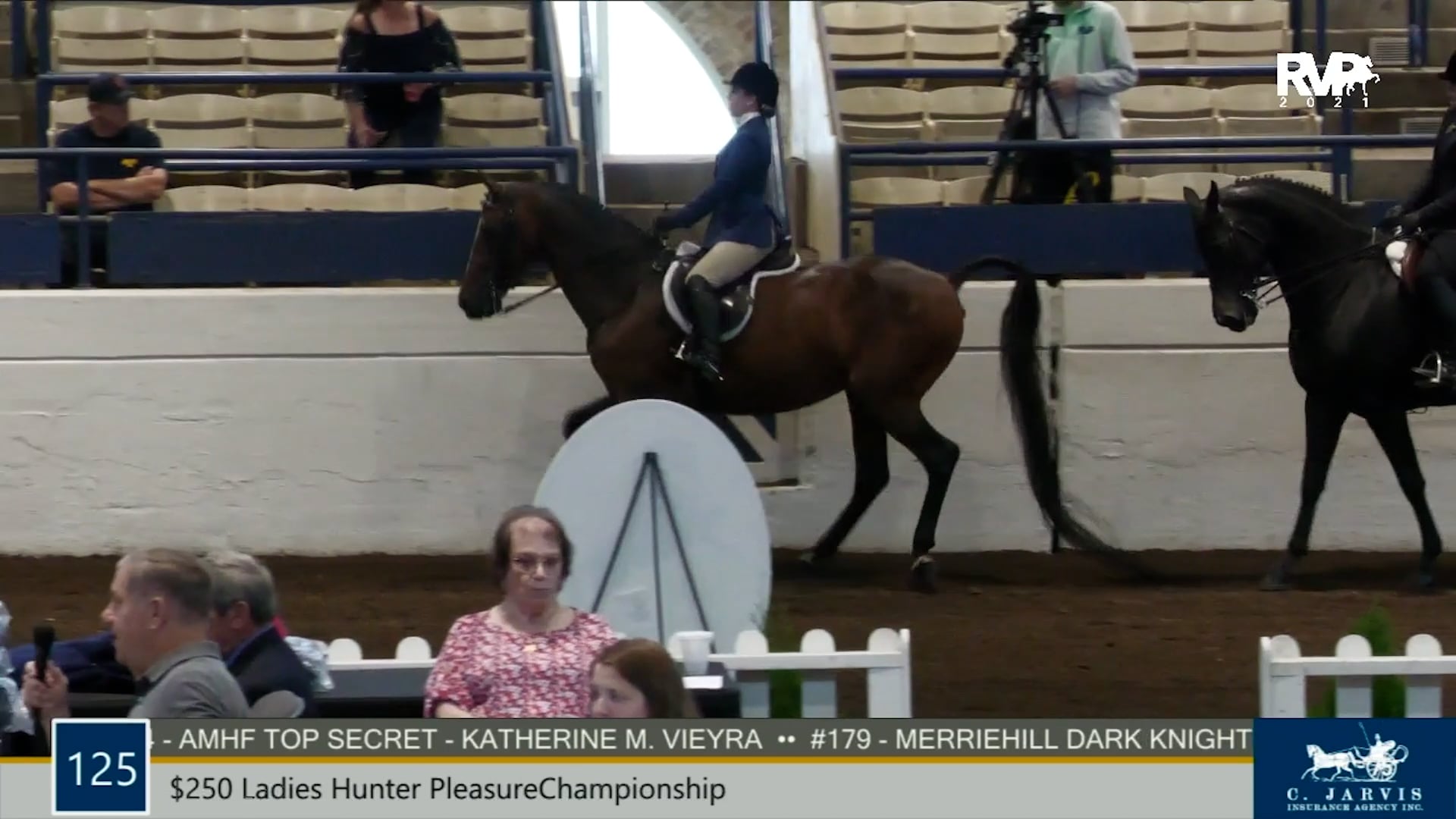 MJ21 - Class 125 - $250 Ladies Hunter Pleasure Championship