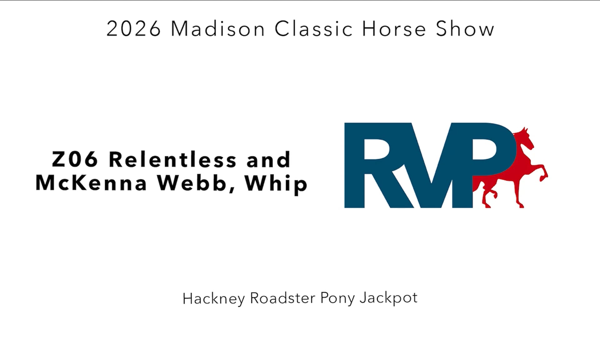 MC26 - Class 123 - Z06 Relentless and McKenna Webb, Whip
