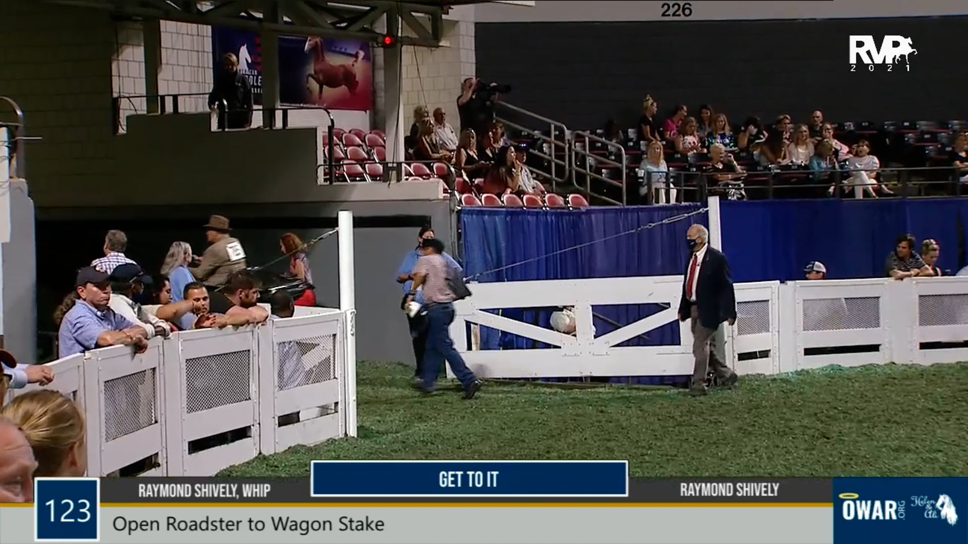 WCHS21 - Class 123 - Get To It and Raymond Shively, Whip