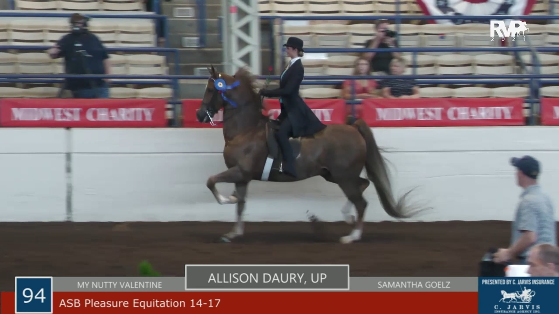 MW21 - Class 94 - My Nutty Valentine and Allison Daury, up