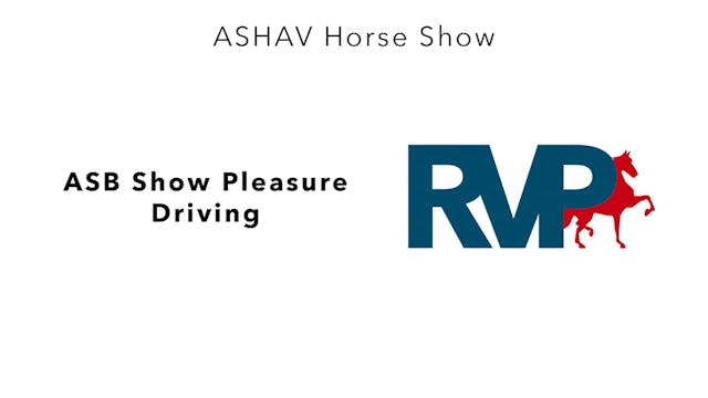 ASHAV23 - Class 6 - ASB Show Pleasure...