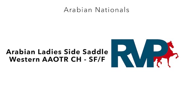 AN24 - Class 1189 - Arabian Ladies Si...