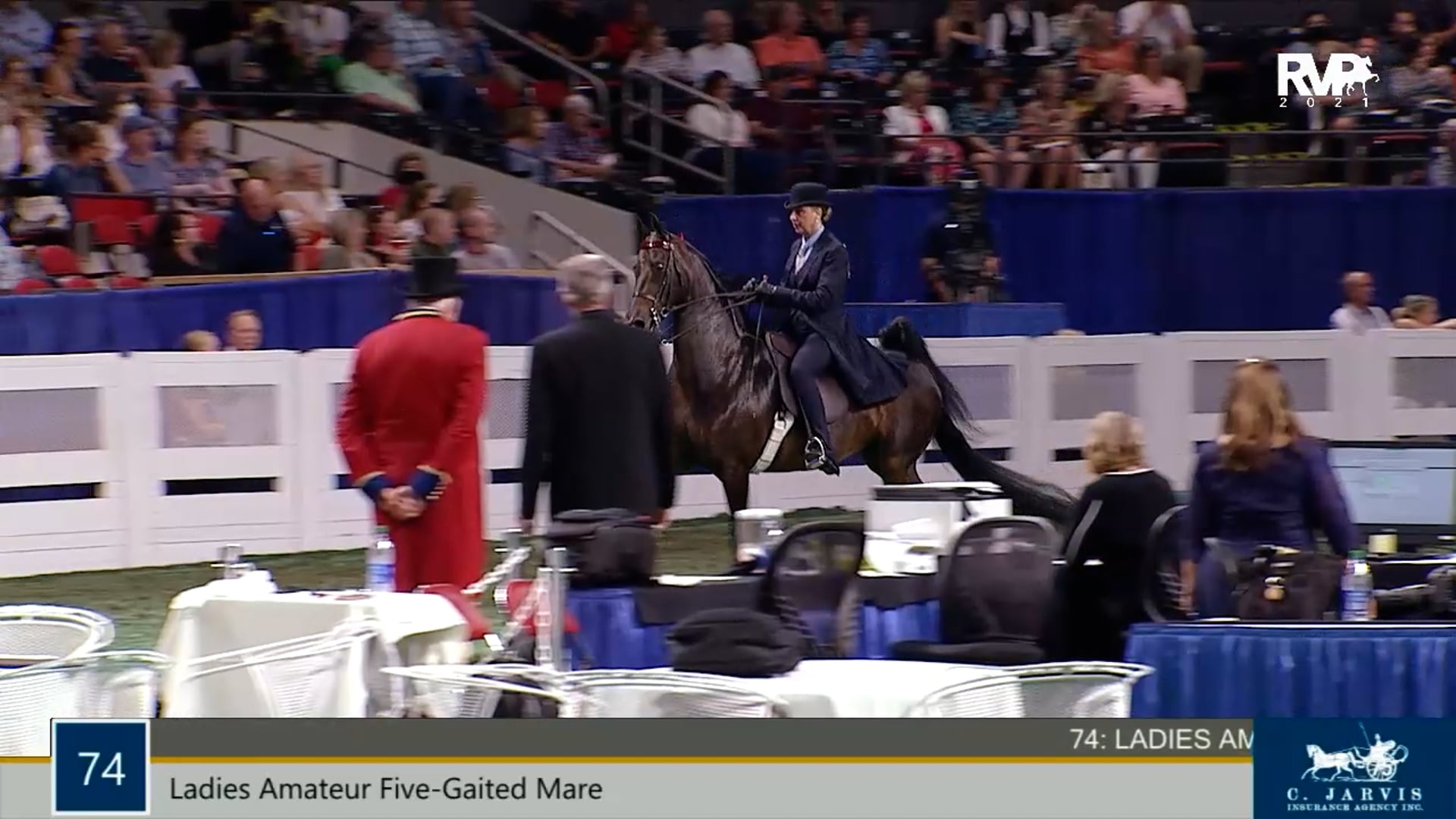 WCHS21 - Class 74 - Ladies Amateur Five-Gaited Mare