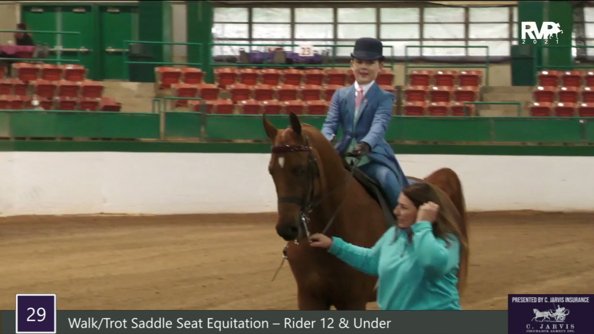 RSP21 - Class 29 - Walk:Trot Equitation Rider 12 & Under
