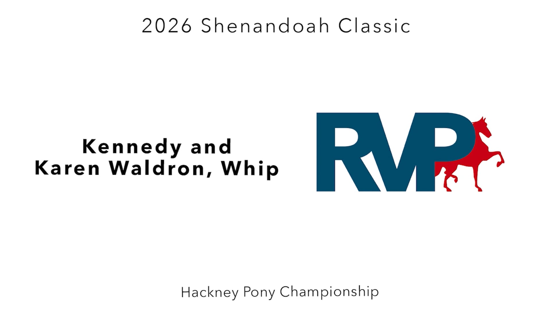 SC26 - Class 104 - Kennedy and Karen Waldron, Whip