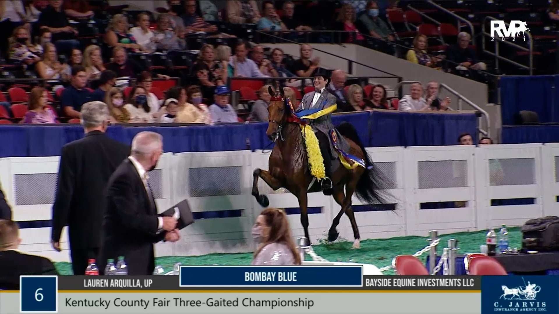 WCHS21 - Class 6 - Bombay Blue and Lauren Arquilla, up