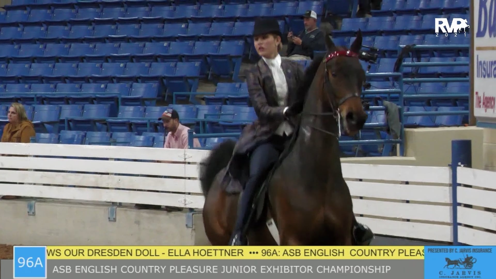 SSSF21 - Class 96A - ASB English Country Pleasure Junior Exhibitor Championship