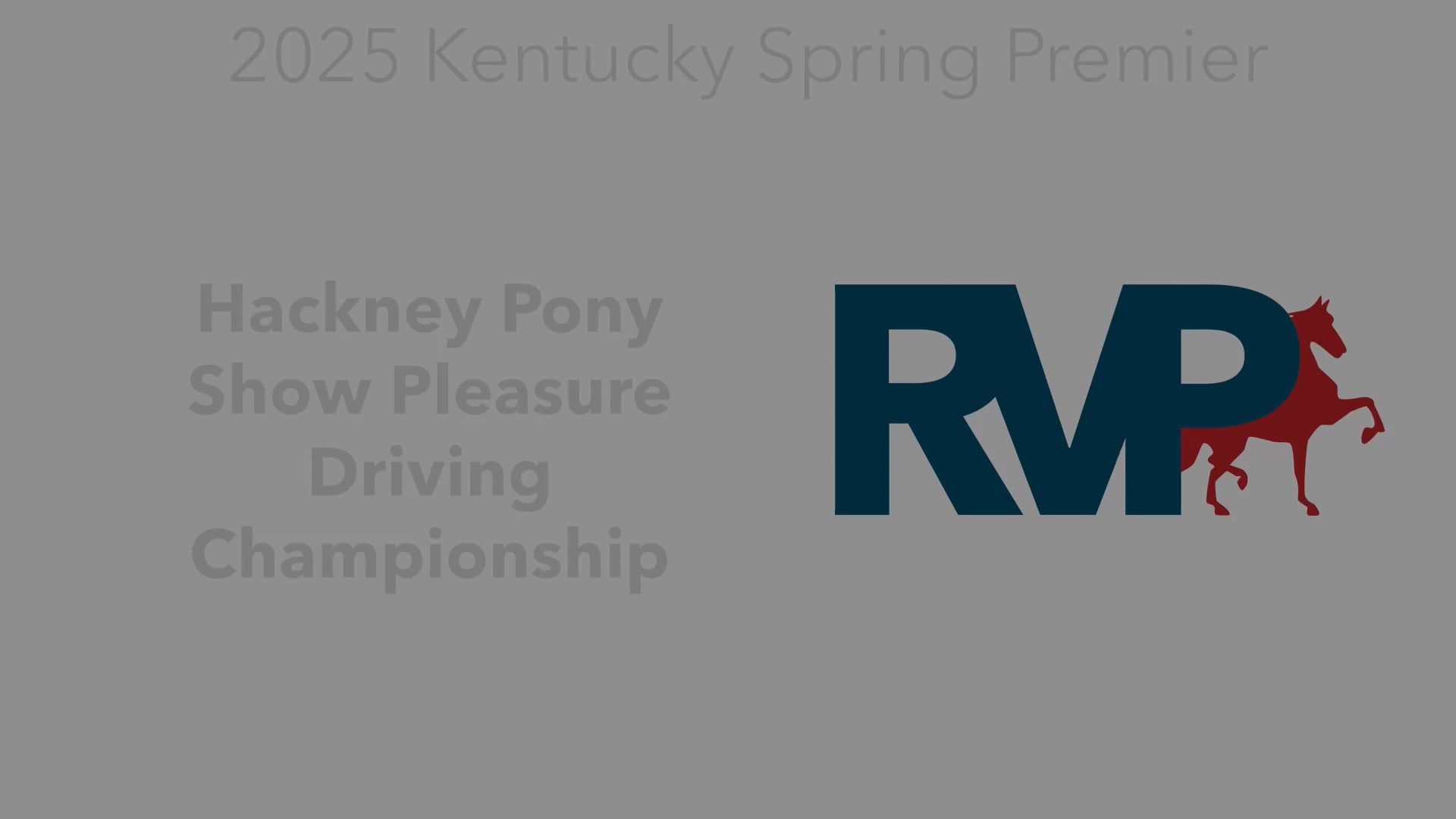 KYSP25 - Class 92 - Hackney Pony Show Pleasure Driving Championship