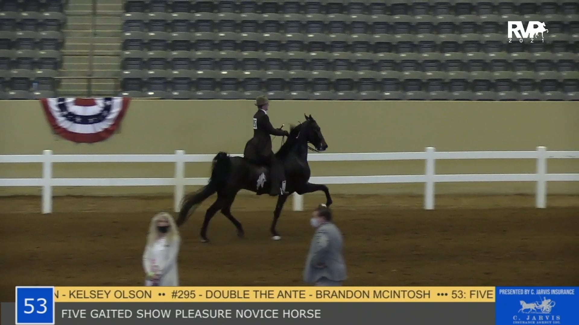 KYSP21 - Class 53 - Five Gaited Show Pleasure Novice Horse