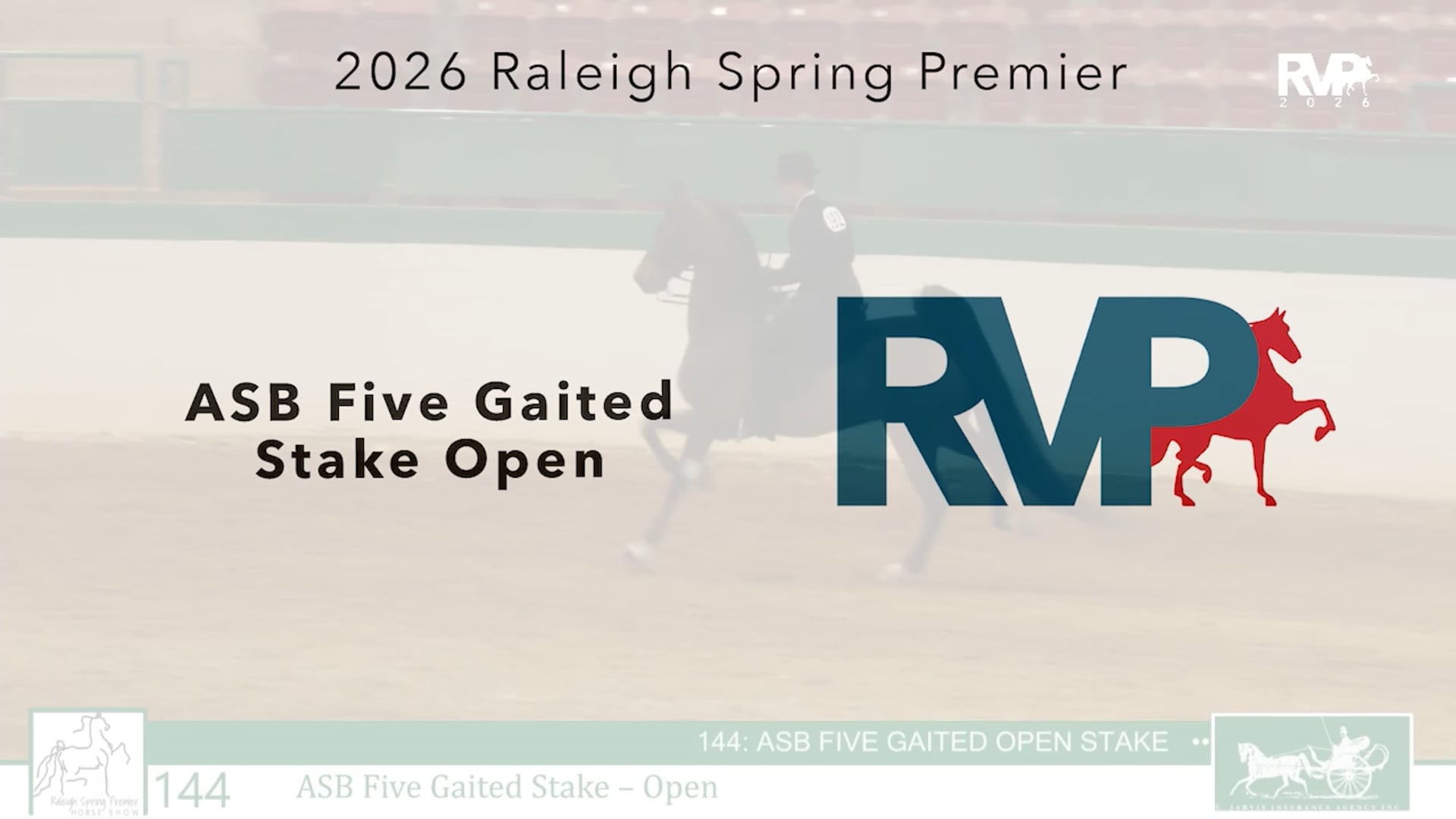 RSP26 - Class 144 - ASB Five Gaited Stake Open