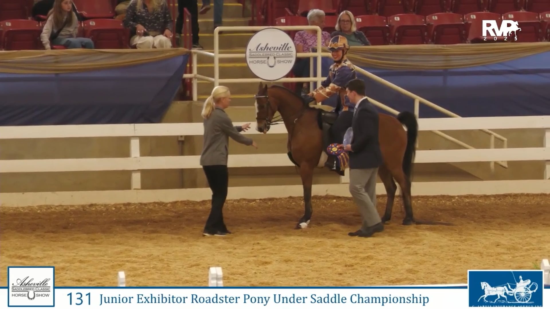 ASC25 - Class 131 - Jr Exhibitor Roadster Pony Under Saddle Championship