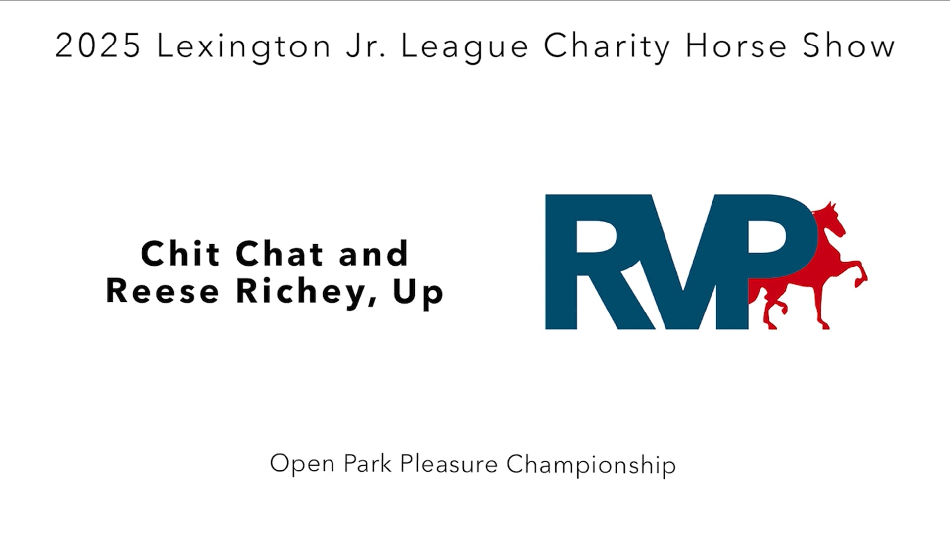 LJL25 - Class 153 - Chit Chat and Reese Richey, Up