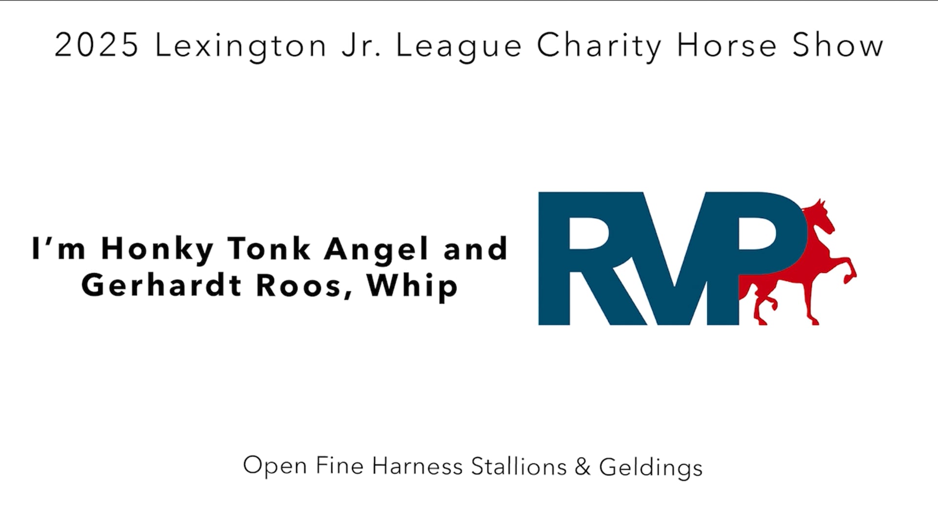 LJL25 - Class 56 - I'm Honky Tonk Angel and Gerhardt Roos, Whip