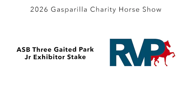 GC26 - Class 106 - ASB Three Gaited P...