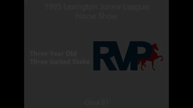 LJL 1995 - Class 81 - Three Year Old ...