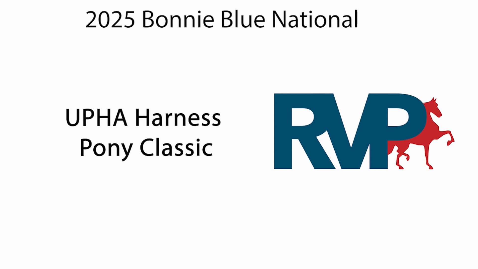 BB25 - Class 84.1 - UPHA Harness  Pony Classic