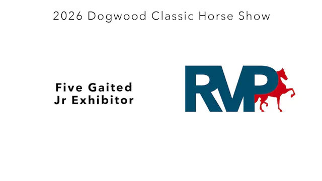 DC26 - Class 35 - Five Gaited Jr Exhi...