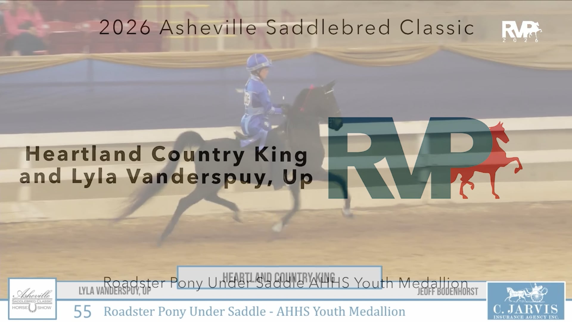ASC26 - Class 55 - Heartland Country King and Lyla Vanderspuy, Up