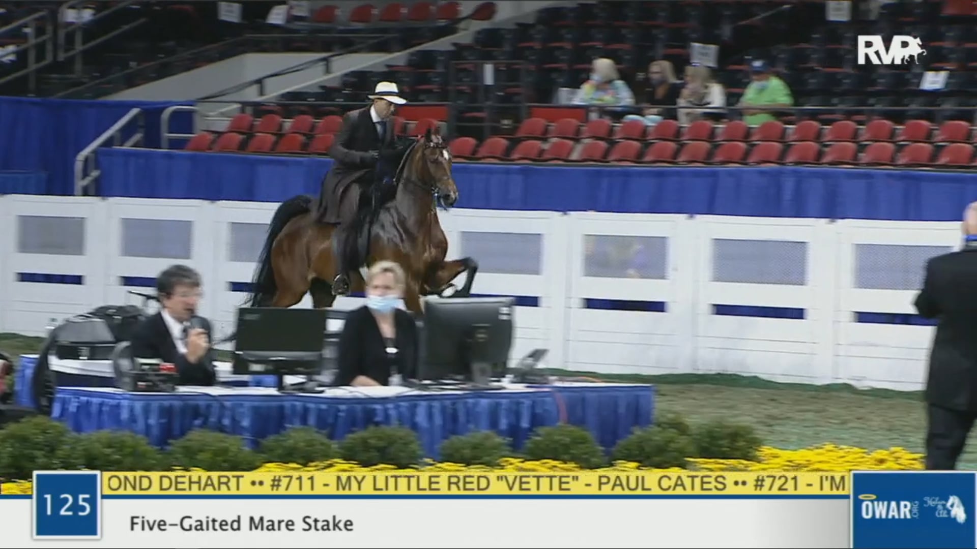 WCHS 2020 Class 125 - Five-Gaited Mare Stake