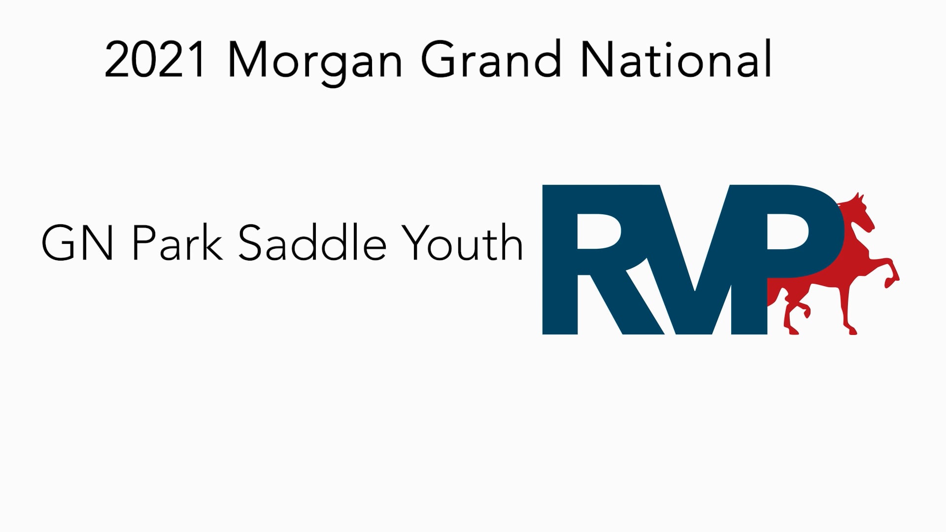 MGN21 - Class 26 - GN Park Saddle Youth