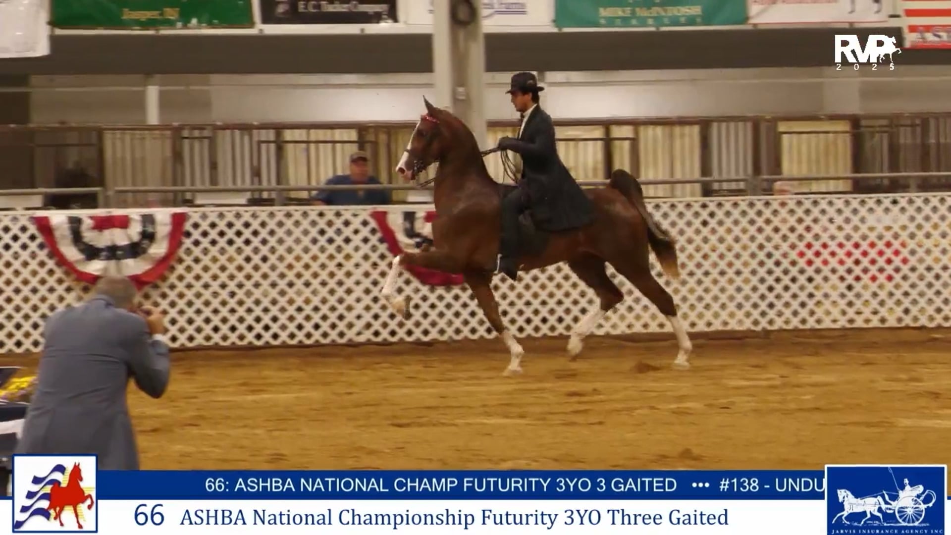 AAC25 - Class 66 - ASHBA National Championship Futurity 3YO Three Gaited