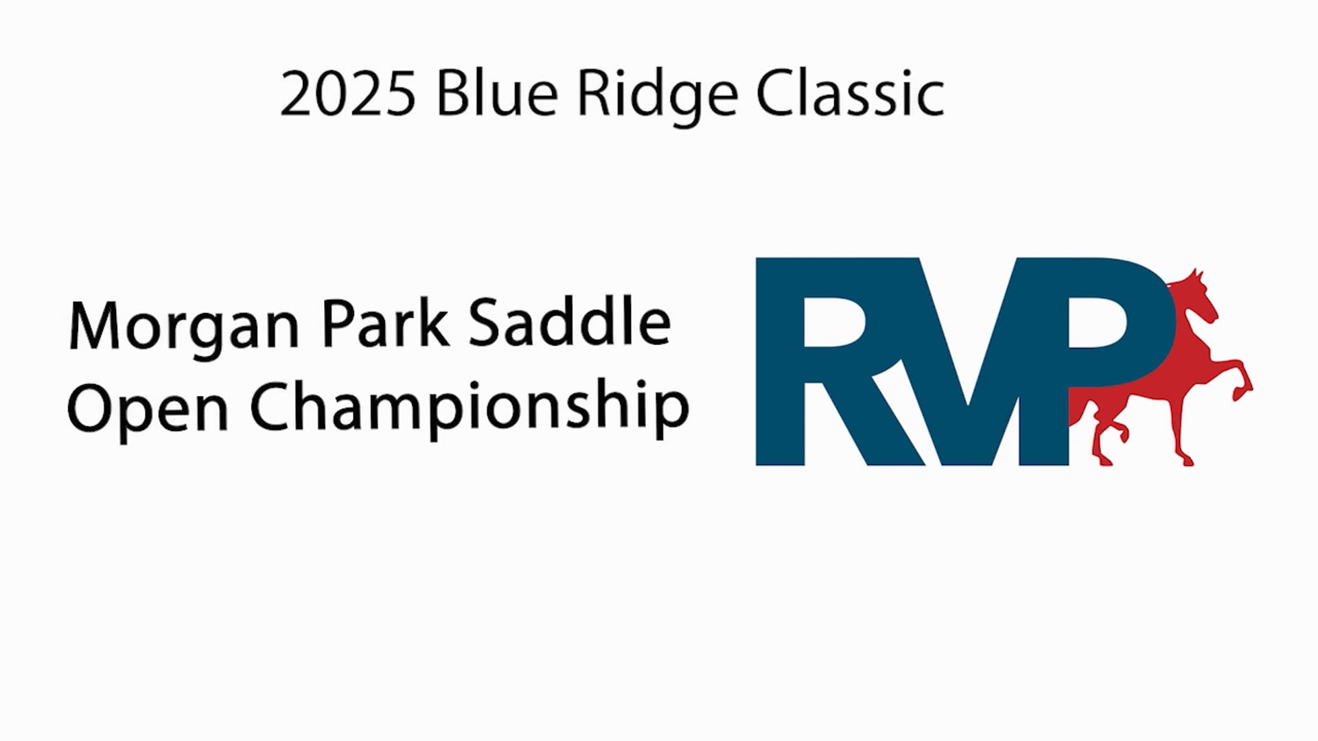 BRC25 - Class 214 - Morgan Park Saddle Open Championship