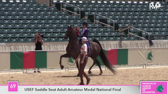 LJL19 - Class 69 - USEF Adult Medal -...