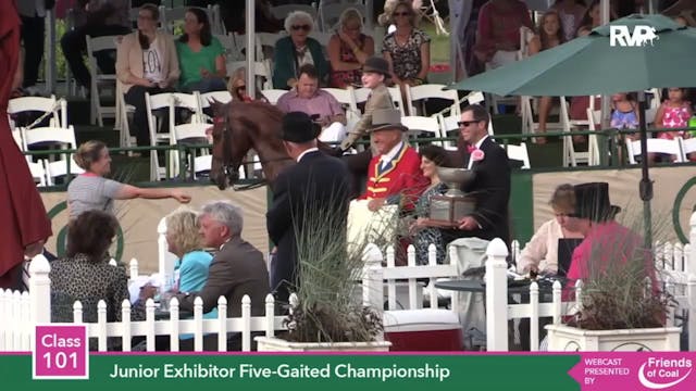 2015 LJL - Class 101 Junior Exhibitor...