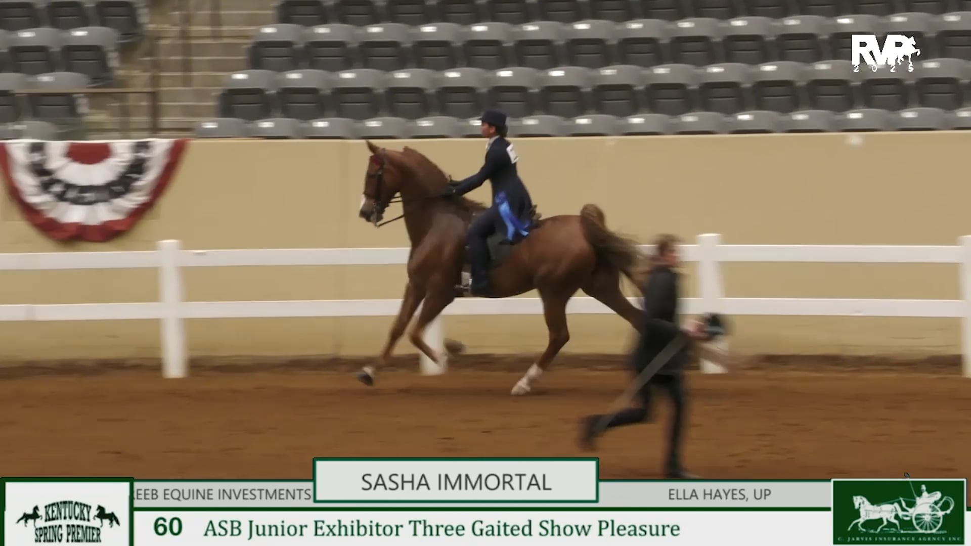 KYSP25 - Class 60 - ASB Junior Exhibitor Three Gaited Show Pleasure