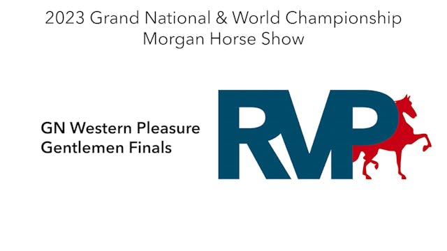 MGN23 - Class 9 - GN Western Pleasure...