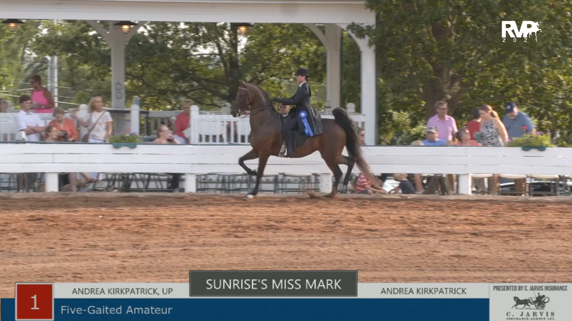 SHS21 - Class 1 - Sunrise’s Miss March and Andrea Kirkpatrick, up