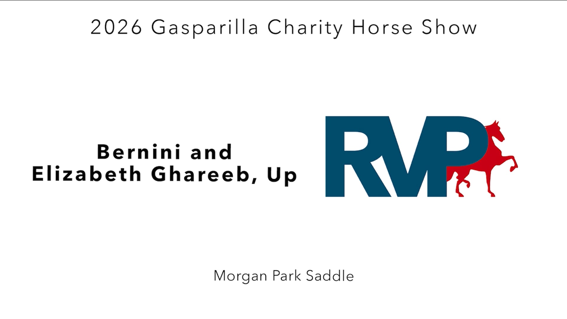 GC26 - Class 52 - Bernini and Elizabeth Ghareeb, Up