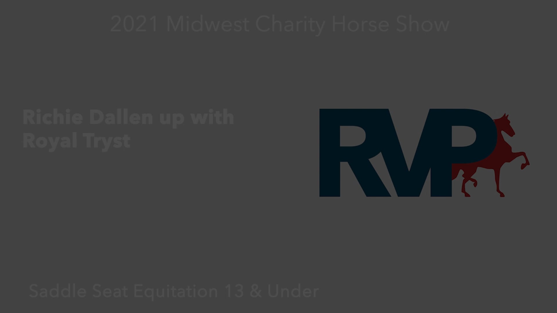 MW21 - Class 10 - Richie Dallen up with Royal Tryst