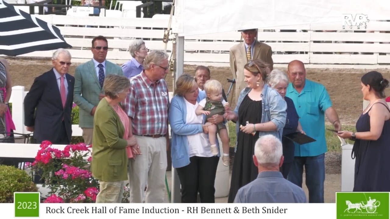 RC23 Rock Creek Horse Show Hall of Fame RH & Beth Snider