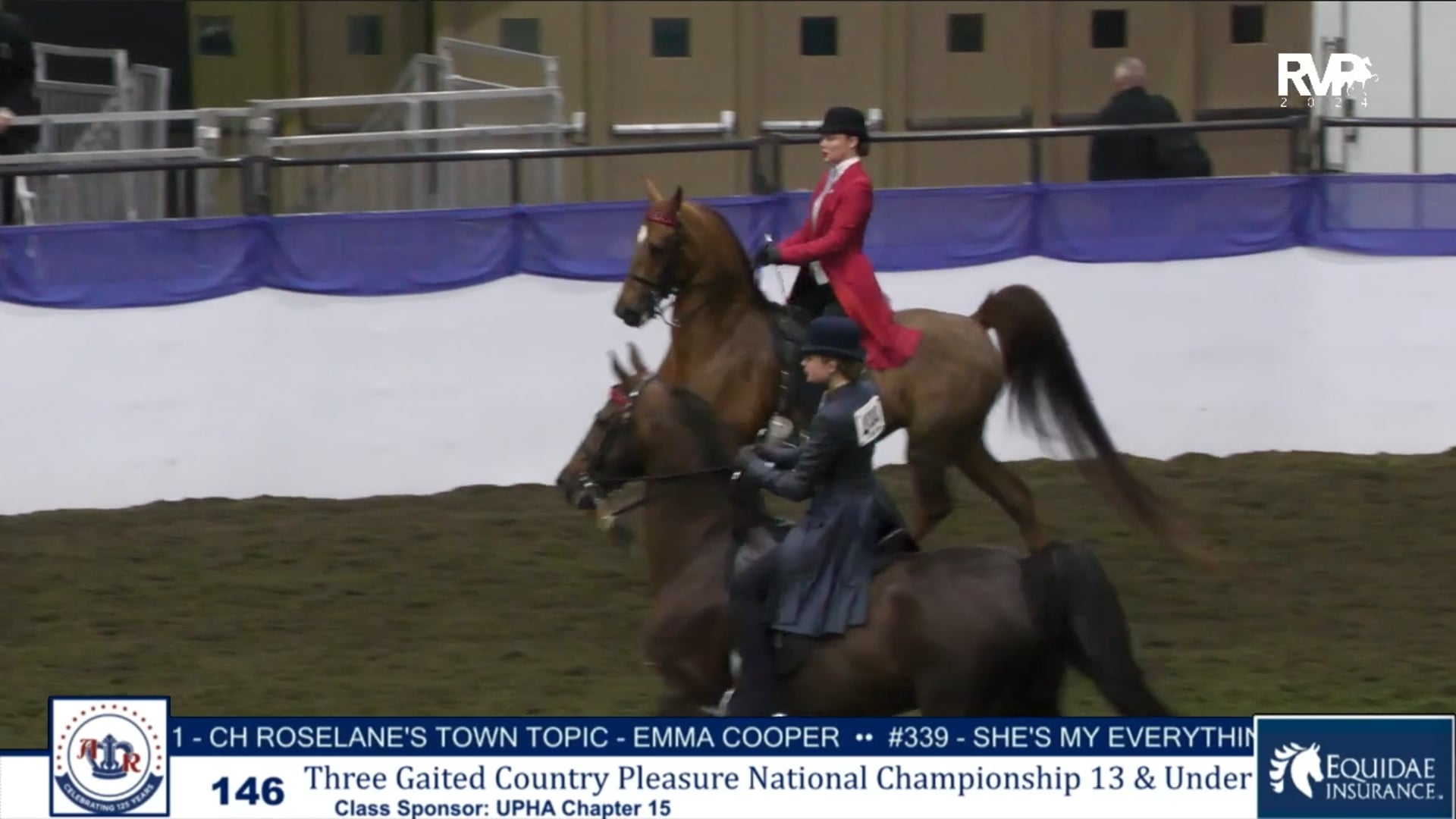 AR24 - Class 146 - Three Gaited Country Pleasure National Championship 13 & Under