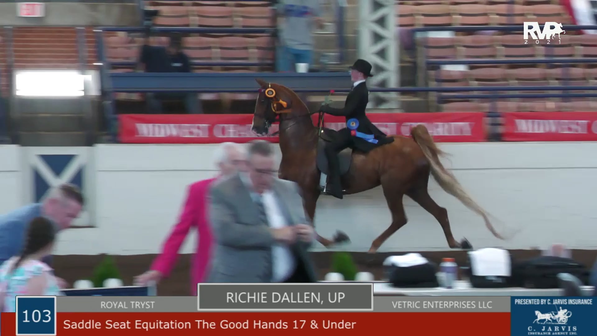 MW21 - Class 103 - Richie Dallen, up and Royal Tryst