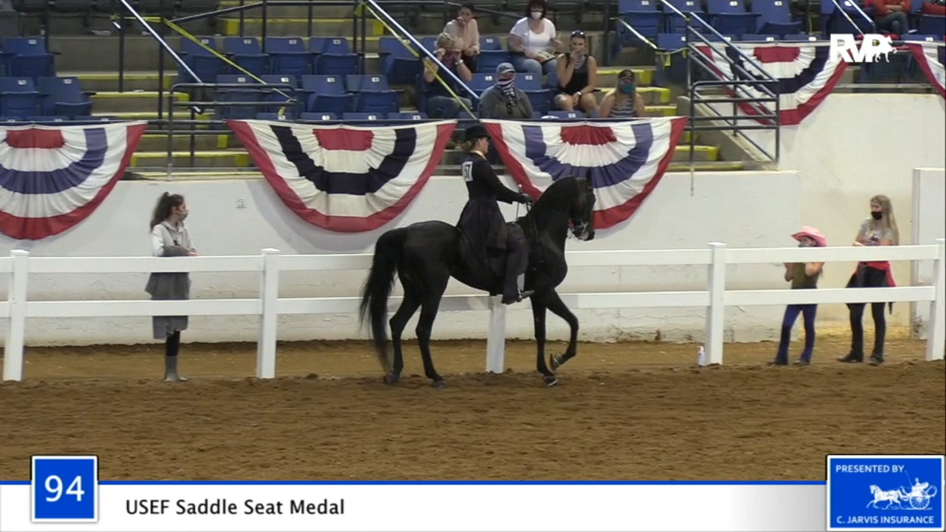 2020 BB - Class 94 USEF Saddle Seat Medal
