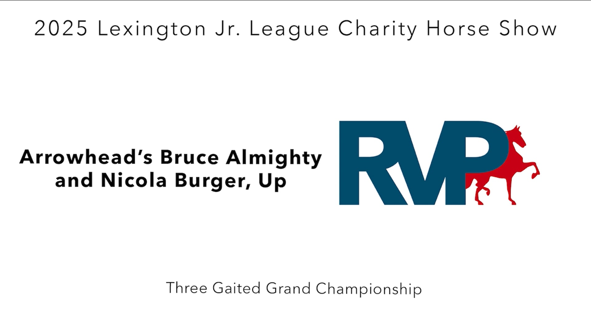 LJL25 - Class 164 - Arrowhead's Bruce Almighty and Nicola Burger, Up