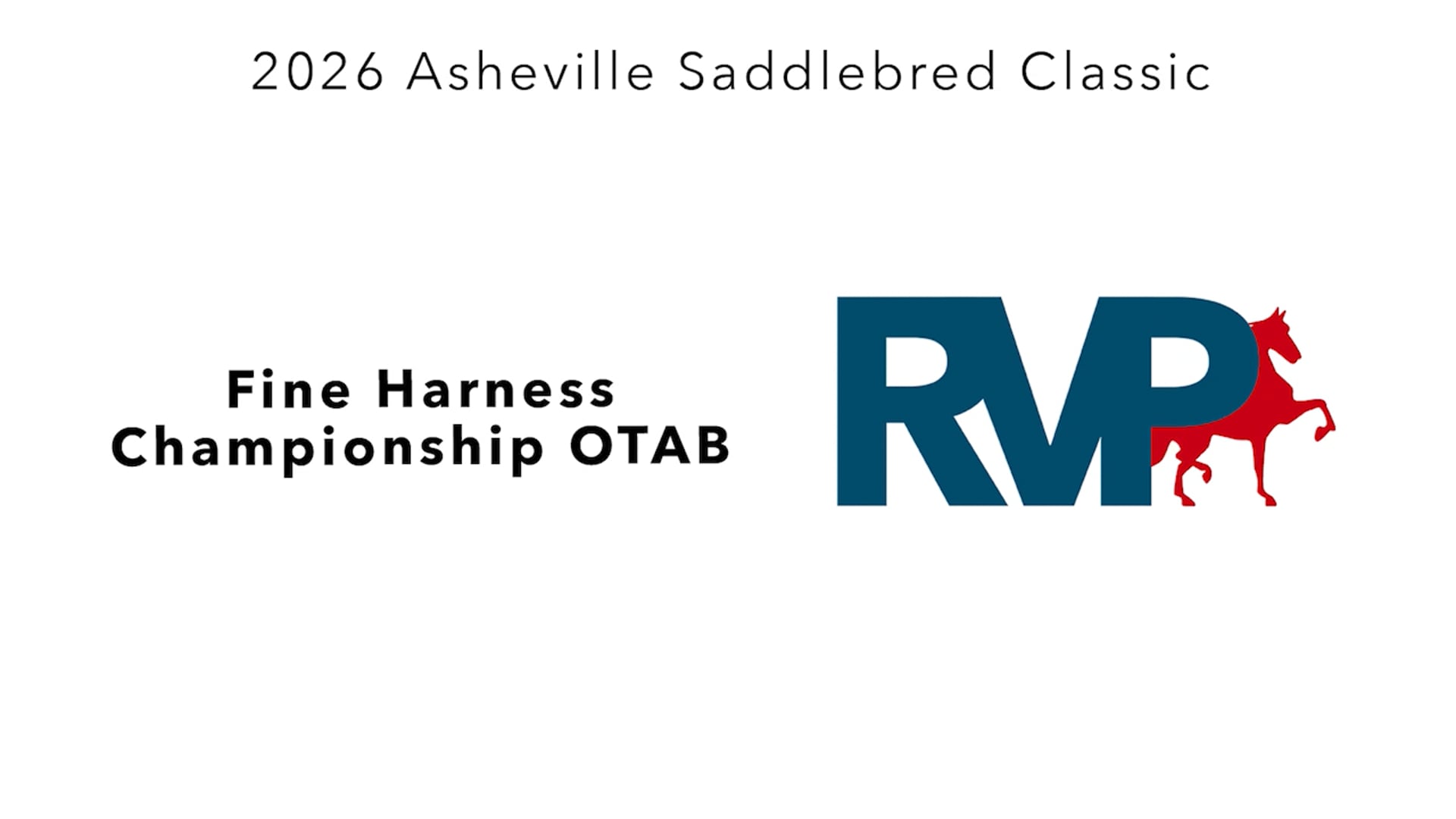 ASC26 - Class 91 - Fine Harness Championship OTAB