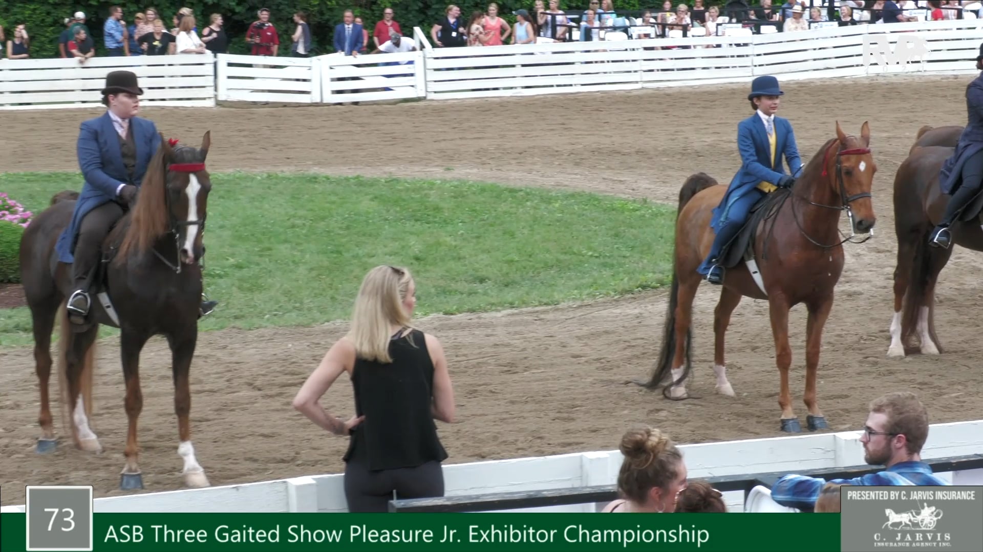 RC21 - Class 73 - ASB Three Gaited Show Pleasure Junior Exhibitor Championship